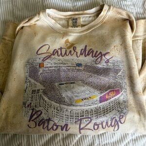 Saturday’s in Baton Rouge comfort colors sweatshirt